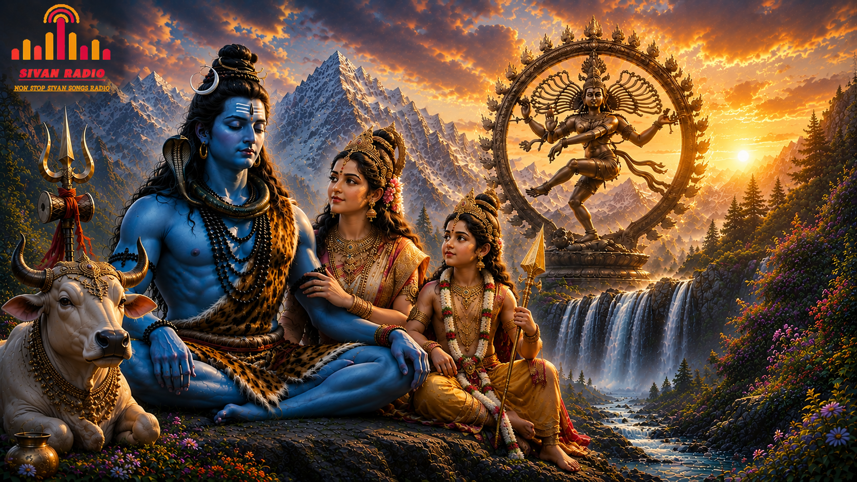 Shiva with Trishul