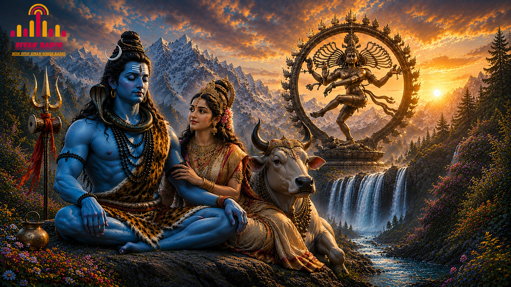 Shiva with Trishul