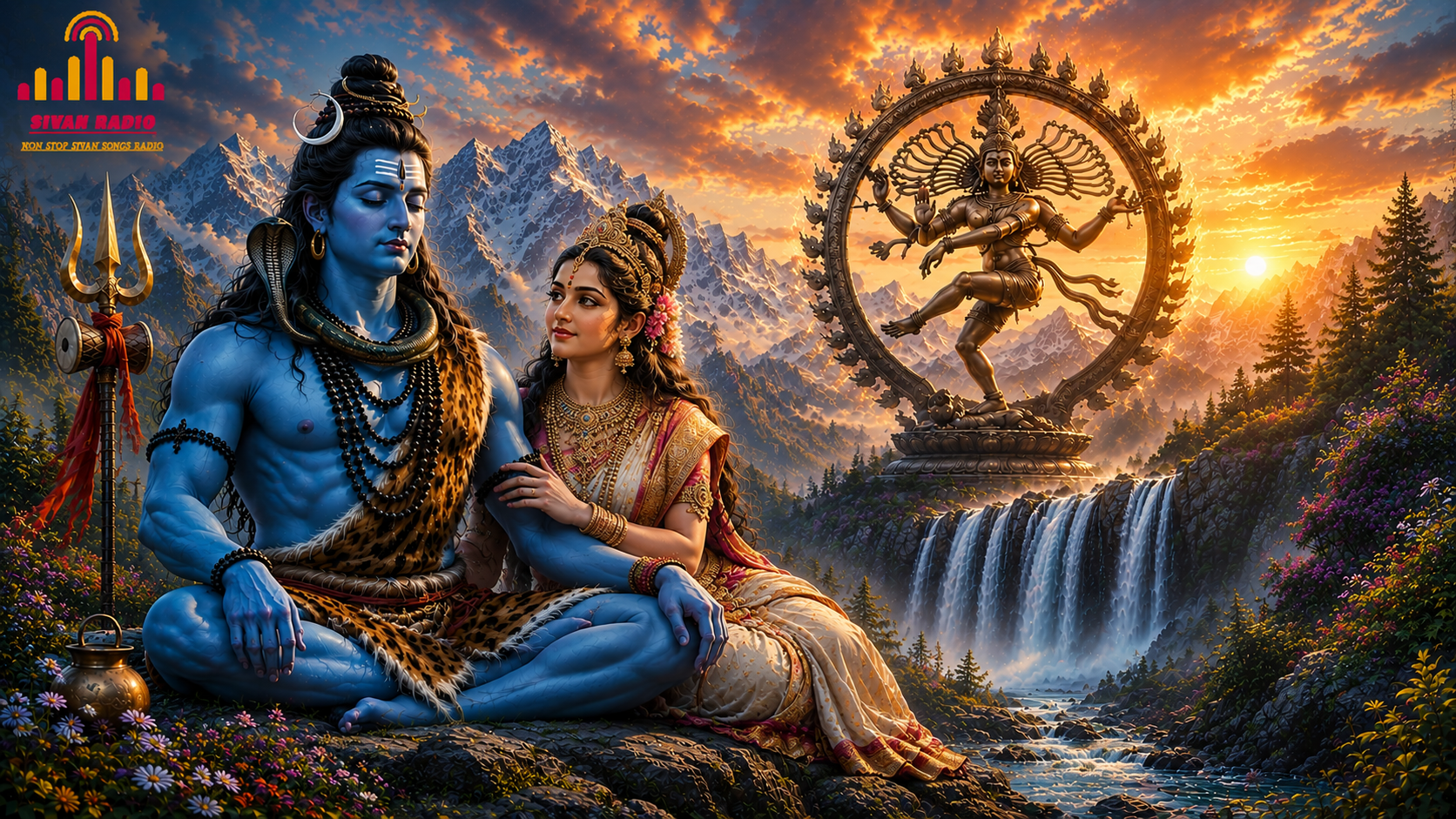 Shiva with Trishul